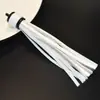 Mismo Color de Fondo Borla de Cuero Campana Negra Amazon Silicona Pulsera de Cuentas de Madera Accesorios de Joyería Accesorios de Pegamento Gotas 25 Colores