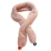 Nueva Bufanda Cálida a Prueba de Viento de Color Sólido para Niñas de Otoño e Invierno Bufanda de Invierno Linda Estilo Extranjero para Niños Lote de Bufandas