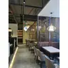 Decoración de Asientos en Cabina de Jaula de Pájaros de Hierro Forjado de Restaurante Europeo de Alta Gama Decoraciones para Restaurante de Hot Pot Asientos en Jaula de Pájaros Grande Extra Grande para Exteriores