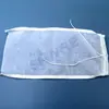 Venta Directa de Bolsas de Filtro de Nylon de Grado Alimenticio, Malla 200, con Cordón, Reutilizables para Filtrar Residuo de Vino, Bolsas de Malla para Vino