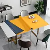 Jogo Americano, Mesa Isolante de Calor e Resistente a Altas Temperaturas, À Prova de Óleo, Impermeável, Anti-Escaldante, Luxo Acessível e Toalha de Mesa de Alta Qualidade, Protetor de Mesa Sem Lavagem