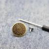 Parafuso de Fixação Jaqueta Jeans Sem Mãos Botão de Metal Removível Ajustável Cintura Justa Artefato Botões de Jeans