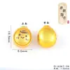 Cuentas Espaciadoras de Gato de la Fortuna Chapadas en Oro de Larga Duración, Nuevos Accesorios de Joyería Estilo Chino, Cuentas Espaciadoras Chapadas en Cobre Dorado para Collares y Pulseras DIY para Mujeres