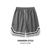Pantalones Cortos de Baloncesto Estilo Americano Transfronterizos Secado Rápido Entrenamiento Modernos Sueltos No Demasiado Cortos Mangas Pantalones Cortos a la Rodilla Hombres Deporte Running En Stock