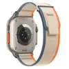 Adecuado para Correa de Apple Iwatch11 Correa de Apple Watch Ultra Bucle de Nailon Trenzado Correa de Velcro