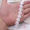 Oro blanco diamante encaje fino encaje diy yum accesorios para el cabello decorativo envolvente con material de ribete