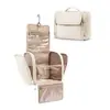 Necessaire à Prova d'Água Transfronteiriça com Gancho, Bolsa de Maquiagem Portátil, Bolsa de Armazenamento de Higiene Pessoal de Grande Capacidade, Bolsa de Armazenamento para Viagem