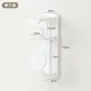 Estante colgador de bolsa BNBSPlastic sin taladro, solución de almacenamiento para detrás de las puertas de dormitorio, organizador colgante para varios tipos de bolsas