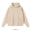 Sudadera con capucha inalámbrica de 300g, hecha a medida con un diseño de hombros ligeramente caídos, adecuada para camisas de cultura corporativa, uniformes de trabajo y sudaderas, con logotipos bordados o impresos directamente