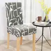 Nueva funda de silla para el hogar antiincrustaciones funda de silla de hotel funda de silla de comedor funda de silla elástica de una pieza funda de asiento de computadora de oficina