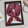 Pañuelo Cuadrado Pequeño Estampado de 70, Pañuelo de Satén Imitación Seda de Verano para Mujer, Pañuelo Decorativo de Cuello para Camisa Profesional, Pañuelo Versátil al por Mayor