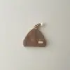 Gorro para bebé otoño e invierno gorro de lana estilo coreano ins lindo súper lindo para bebé engrosado cálido tejido gorro pullover