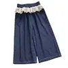 2026 Nuevo Estilo de Verano Estilo Coreano Vestido Chaleco de Malla para Niñas Pantalones de Encaje para Bebé Conjunto Elegante y Lindo
