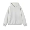 Sudaderas de peso pesado con hombros caídos de moda, impresión de logo personalizado, ropa de trabajo con capucha, uniformes y ropa para equipos, bordado personalizado, sin cordón