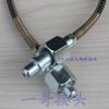 Primer conector hermano G5/8 cilindro industrial grande de acero a W21.8 botella de aluminio para planta acuática botella pequeña de oxígeno manguera de gas para inflado