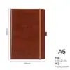 Caderno Grosso para Escritório em Estoque, Planejador Transfronteiriço, Caderno Portátil Simples e Criativo com Alça, Personalizável
