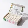 Cajas de Empaque Personalizadas para Limpiador Facial, Botellas de Vidrio Transparentes para Tónico, Cajas de Papel para Limpiador Facial Premium, Cajas de Regalo Personalizadas para Botellas de Empaque