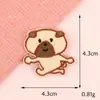 Parche Bordado Termofusible de Animales de Dibujos Animados Pegatinas de Tela Coreanas DIY Souvenir Hecho a Mano Pegatinas de Parche Accesorios Etiquetas de Tela para Planchar