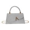2026 Novo Estilo Simples e Minimalista Design de Nicho Moda Casual Bolsa Quadrada Pequena Elegante Bolsa Transversal de Ombro Feminina