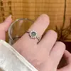 Anillo Ajustable de Circonio Estilo Chino Nuevo Gota de Agua Calabaza Anillo de Dedo Índice Moderno y Genial Joyería de Mano Estilo Retro para Mujeres