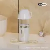 Set de Vasos para Artículos de Tocador de Viaje Caja de Almacenamiento Vaso para Enjuague Bucal y Cepillo de Dientes Dos en Uno de Grado Alimenticio Cepillo de Dientes Espesado Portátil y Compacto