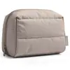 Bolsa de Cosméticos Impermeable para Viaje con Patrón de Burbujas y Diseño de Boca Ancha para Mujer, Portátil, Compacta, Bolsa de Almacenamiento de Maquillaje de Gran Capacidad