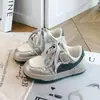 Outono 2026 Novidades Tênis de Skate Infantil Meninos Sapatos Brancos Meninas Estilo Coreano Sapatos Casuais Crianças Pequenas e Grandes Tênis Esportivos Versáteis