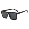 Óculos de Sol para Homens, Marca de Alta Qualidade na Moda, Anti-UV, Lentes para Dirigir Masculinas, Protetor Solar, Óculos de Sol do Tiktok