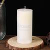 Velas Cilíndricas Blancas Puras en Varios Tamaños, Sin Aroma y Sin Humo, para Bodas, Iglesias y Decoraciones Festivas, Velas de Iglesia