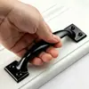 Maçanetas de Plástico, Maçanetas de Estilo Antigo, Maçanetas de Silicone para Portas de Madeira, Maçanetas Visíveis para Gavetas, Armários, Portas e Janelas