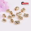 Cuentas de piedra de forma especial con baño de oro de 14K que conservan el color Accesorios de cuentas irregulares barrocas pulsera collar de joyería diy