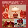 Lâmpada Duradoura para Decoração de Quarto de Casamento, Luminária de Mesa de Cabeceira para Quarto, Presente de Dote para Recém-Casados, Luminária de Mesa para Decoração de Casamento, Luz Ambiente, Lâmpada LED Dimerizável