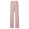 Pantalones Casuales de Primavera y Verano Miyake para Mujer, Simples, Holgados y Cómodos Pantalones Plisados Elásticos, Pantalones Rectos con Abertura Estilo Coreano para Mujer