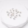 Preservador de cor 14K ouro envolto em contas quadradas brilhantes contas soltas contas espaçadoras acessórios de jóias diy pulseira artesanal colar frisado material
