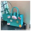 Bolsa Tote de Feltro com Logo Personalizado do Ano da Ovelha, Sacola de Presente para Reunião Anual Bancária Corporativa, Sacola de Presente de Natal e Ano Novo