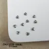 Mini Liga Coração de Amor Série Decorações para Unhas Simples Versátil Dourado Prateado Coração de Amor DIY Unhas Postiças Acessórios para Unhas dos Dedos