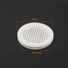 Ventilación de Malla Transpirable de Plástico Cubierta Decorativa para Gabinete Ventilación de Aire Redonda de Doble Cara para Muebles Cubierta de Agujero para Zapatero Armario