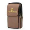 Bolsa de cintura para celular masculina bolsa de cinto para celular capa de cinto para celular bolsa de cintura multifuncional horizontal e vertical bolsa de celular em lona bolsa pendurada