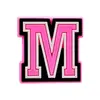 Accesorios para Zapatos Rosas con Letras y Números de Venta Caliente Transfronterizos, Bolsos Bogg, Hebillas Decorativas Desmontables para Zapatos DIY