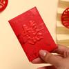 Mini Bolsas Rojas para la Suerte y la Fortuna, Paquetes Rojos Pequeños para Monedas con Palabras Felices para Regalo de Bloqueo de Puerta de Boda Bolsas de Dinero 2027