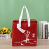 Bolsa aislante para llevar no tejida, para barbacoa, helado, papel de aluminio, aislante térmico, resistente al agua, para leche, té y pasteles, bolsa de mano gruesa