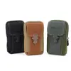 Bolsa de Cintura Multifuncional Masculina Transfronteiriça, Pode Ser Usada com Cinto, Bolsa Horizontal e Vertical para Celular ao Ar Livre, Bolsa de Celular Portátil, Porta-Moedas