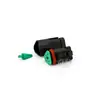 Conector Deutsch Dt06-3S Automotivo à Prova d'Água Plugue Macho-Fêmea Chicote Plugue Bloco de Terminais Dt04-3P