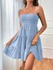Vestido de Mujer Europeo y Americano Transfronterizo 2024 Shein Amazon Falda de Comercio Exterior Falda Joker Falda de Playa Vestido de Mujer