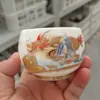 Porcelana Blanca Dehua Porcelana de Jade Grasa de Oveja Taza de Té Personal para Uso Doméstico, Personalizable con Patrón de Logo, Adecuada para Eventos y Regalos, Taza del Anfitrión