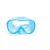 WAVE Set de Snorkel para Niños de Dos Piezas Tubo de Snorkel Semiseco de Boquilla Suave Gafas de Buceo de Montura Grande para Estudiantes