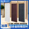 Ventilación de Celosía Impermeable para Pared Exterior de Aleación de Aluminio Rejilla de Celosía de Ventilación Cubierta de Malla Transpirable Puerto de Inspección
