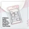 Portatarjetas Transparente Shaker para Hobby Etiqueta de Nombre para Estudiante Tarjeta de Campus Portatarjetas IC En Stock Lanyard para Empleado Funda Protectora para Tarjeta de Identificación de Fábrica