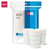 Copo de Papel Deli 19203/19205 (branco) 228ml Copo Descartável para Água Escritório Casa Restaurante Resistência a Altas Temperaturas