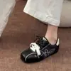 Tênis de treino alemão retrô feminino novo 2026 outono sola macia não cansa os pés sapatos Forrest Gump estilo baseball sapatos casuais esportivos